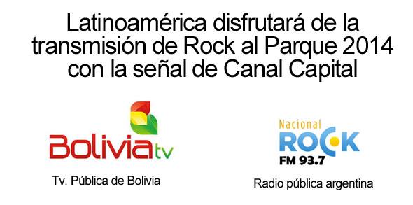 Transmisión en vivo de Rock al parque 2014.