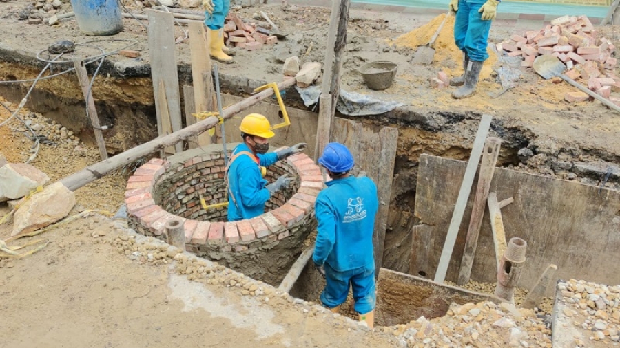 EAAB ADELANTA OBRAS DE ALCANTARILLADO EN ENGATIVÁ PARA PROTEGER EL MEDIO AMBIENTE